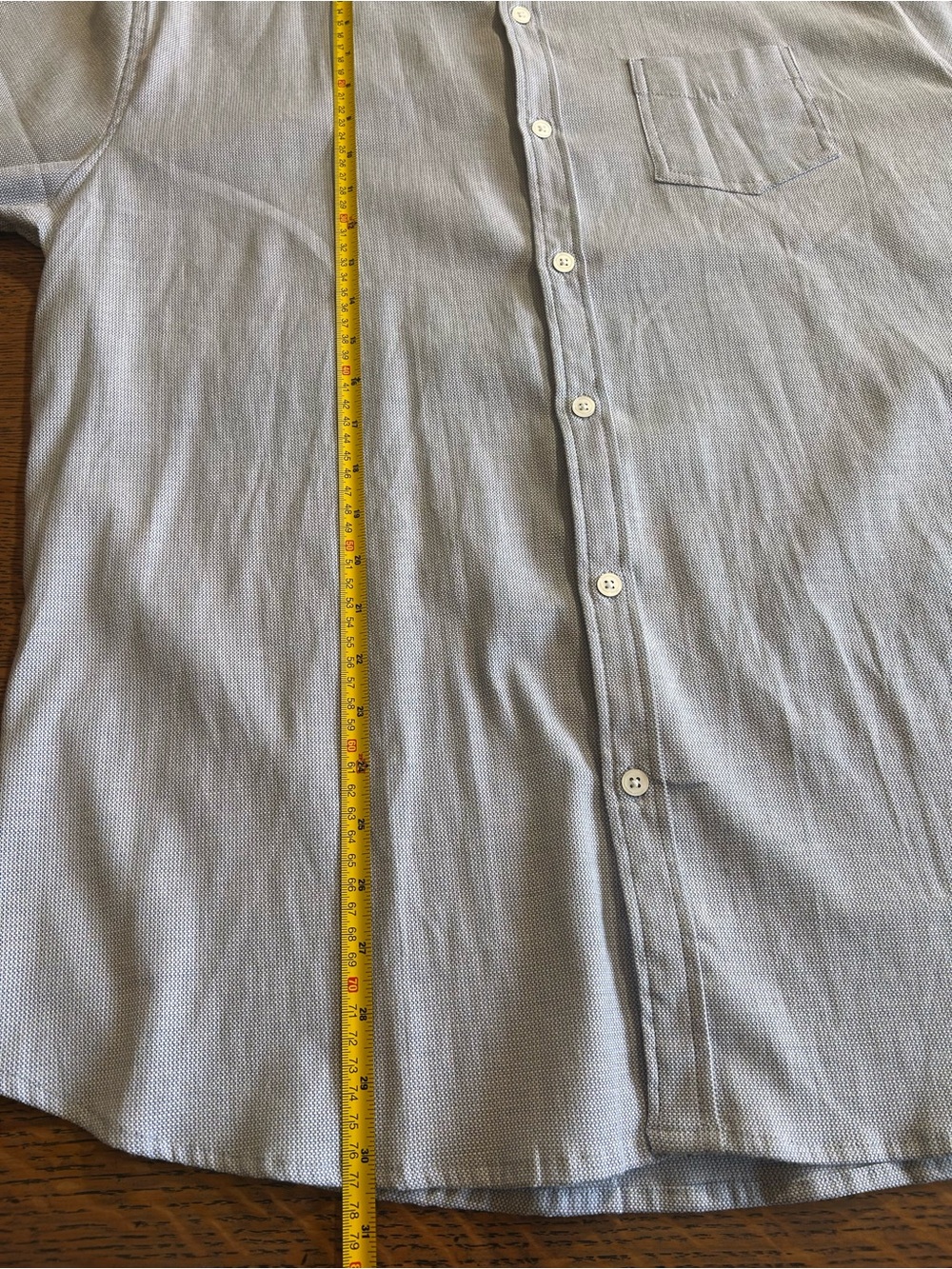 Alexander Julian Light Blue Short-Sleeve Button-Up Shirt NWT - Picture 10 of 10